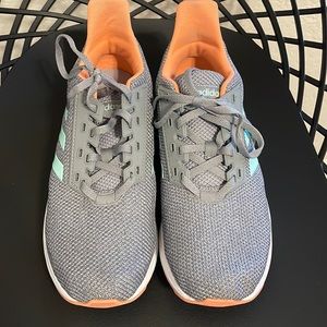 Adidas Men Sneakers Cloud-foam Heather Gray Size 6.5